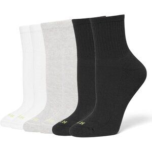 Women's Multi 6 Pair Pack  Winter Soft Warm Thick Cold Mini Crew Calf Socks